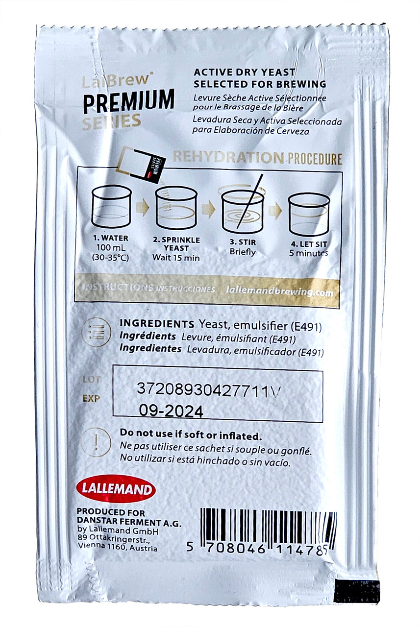Lallemand LalBrew Munich Classic™ Yeast 11g Pack Home Brew Ohio